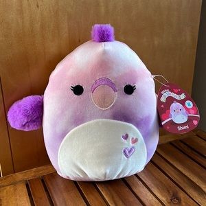 *CROSS LIST* NWT FTM 8” Shimi Valentine’s Day Parrot Bird Parakeet Squishmallows